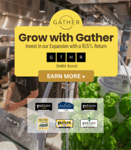 Gather Grow with US. Earn 10.5% Return